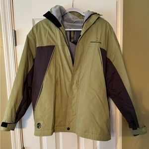 Rossignol Green and Black Ski Jacket